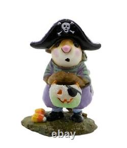 Wee Forest Folk M-216 Little Pirate Kidd Green/Lavender Special (Retired)