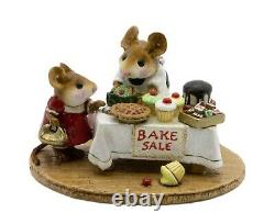 Wee Forest Folk M-220 Mousey's Bake Sale White Special (RETIRED)
