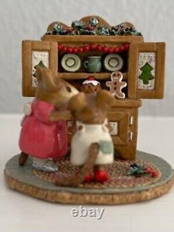 Wee Forest Folk M-241 Christmas Cupboard Retired DP Ex. Condition with Box
