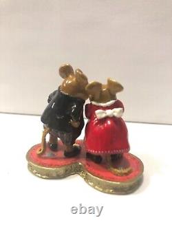 Wee Forest Folk M-259 The Valentine Wee Family LTD ED RETIRED excellent cond