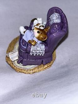 Wee Forest Folk M-265 Holly's Hotline -SPECIAL COLOR purple(RETIRED)
