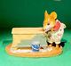 Wee Forest Folk M-266 BRUSHING UP. Retired 2002. Fast Free Shipping