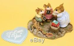 Wee Forest Folk M-268 Country Classroom 2001 Retired Teacher Students Mouse