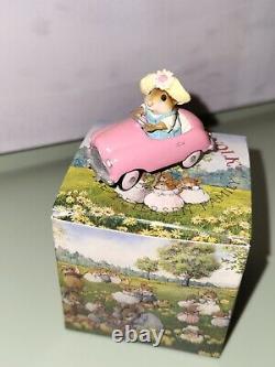 Wee Forest Folk M-270 Pedal Pusher retired 2003 pink daisy version with box