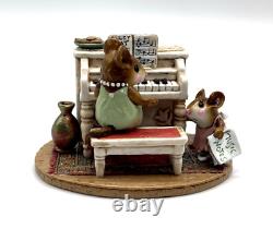 Wee Forest Folk M-282b Her Music Lesson Girl Retired in 2020