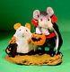 Wee Forest Folk M-284 TWO SCARED SPOOKS. Retired 2009. Fast Free Shipping