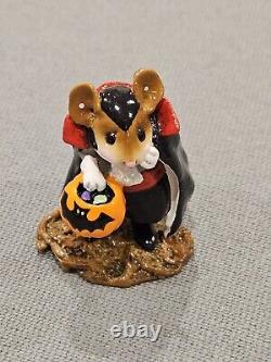 Wee Forest Folk M-284a Count Spooky! Mint Retired Htf
