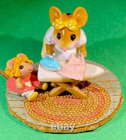 Wee Forest Folk M-291a Ironing Dollie's Dress. Retired 2014. Fast Free Shipping