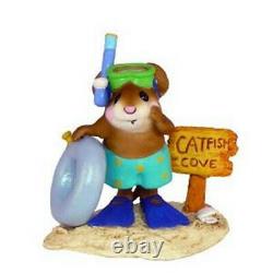 Wee Forest Folk M-293 Catfish Cove Teal (RETIRED)