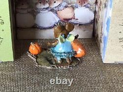 Wee Forest Folk M-299 Halloween Princess Teal (RETIRED)