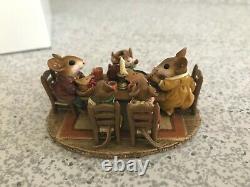 Wee Forest Folk M-302 Fall FAMILY GATHERING Retired & PRISTINE