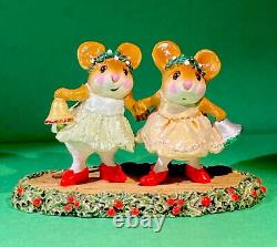 Wee Forest Folk M-304 CHRISTMAS BELLES. RETIRED. LAST ONE! Fast Free Shipping