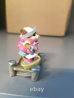Wee Forest Folk M-310 AHOY! Pink Vest WFF 2004 (RETIRED), free shipping