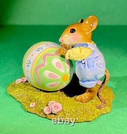 Wee Forest Folk M-313s Egg Roll. Retired 2008. Last one! Fast Free Shipping