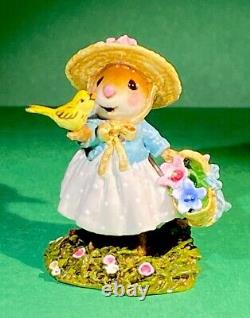 Wee Forest Folk M-321c Sweet Songbird. Retired. Last One! Fast Free Shipping