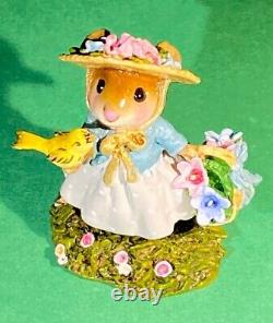 Wee Forest Folk M-321c Sweet Songbird. Retired. Last One! Fast Free Shipping