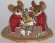 Wee Forest Folk M-329 TWO FOR ONE twin mice at Christmas, retired