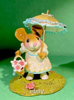 Wee Forest Folk M-341a My Polka-Dotted Parasol. Retired. Fast Free Shipping