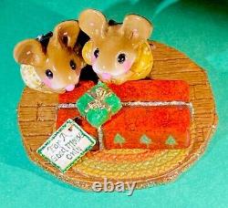 Wee Forest Folk M-373 For The Good Mouse Only, Retired 2021. Fast Free Shipping