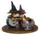 Wee Forest Folk M-373b Baby Witch's First Broom (RETIRED)