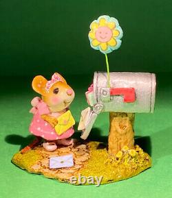 Wee Forest Folk M-383 BEST BIRTHDAY EVER! Retired. Fast Free Shipping
