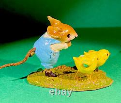 Wee Forest Folk M-387 Egg Scramble. Retired 2013. Fast Free Shipping