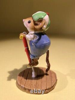 Wee Forest Folk M-397a Pogo Pal, Limited Ed. Retired 2017. Fast Free Shipping