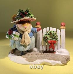 Wee Forest Folk M-427 Holiday Arrival, Retired 2013. Fast Free Shipping