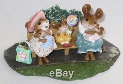 Wee Forest Folk M-463a MOMMIES AT THE PARK, retired LTD