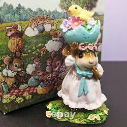 Wee Forest Folk M-478 Silly Easter Bonnet Retired BRAND NEW with Box