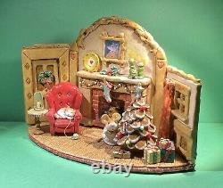 Wee Forest Folk M-510 Home At Christmas. Retired(9/14-10/14). Fast Free Shipping
