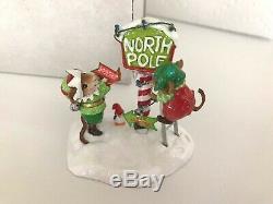Wee Forest Folk M-550a NORTH POLE ELVES Retired, BRAND NEW