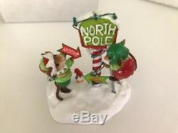Wee Forest Folk M-550a NORTH POLE ELVES Retired, BRAND NEW