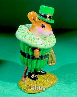 Wee Forest Folk M-574f Paddy's Cupcake Treat. Retired 2017. Fast Free Shipping