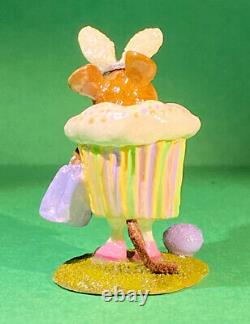 Wee Forest Folk M-574g Easter Cupcake Treat. Retired. Last One! FastFreeShipping