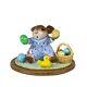 Wee Forest Folk M-595bl Baby's First Easter Blue (Retired)