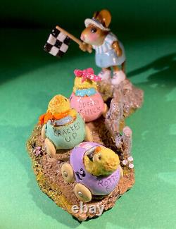 Wee Forest Folk M-609 RACEY CHICKS. Retired 2019. LAST ONE! Fast Free Shipping