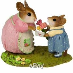 Wee Forest Folk M-636a To Mom with Love (girl) Retired