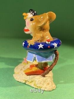 Wee Forest Folk M-691b PATRIOTIC PALS. Retired. Fast Free Shipping