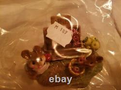 Wee Forest Folk M187 Adam's Apples Retired Mint in plastic and a box