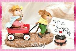 Wee Forest Folk MP-2 Queen's Carriage MOUSE PARADE Retired Limited 2006 WFF