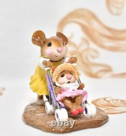 Wee Forest Folk MP-3 Doll Stroller MOUSE PARADE Retired Limited 2006 WFF
