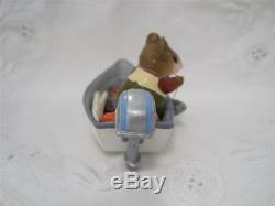 Wee Forest Folk MS-14 Fishin' Chip Retired in 1991 Older Style WFF Box