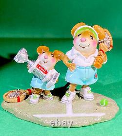 Wee Forest Folk MS-26b Tennis Champs! With Winston Jr. Retired. FreeShipping