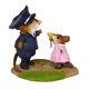 Wee Forest Folk MY HERO, WFF# M-525, Retired, Police Mouse and little girl mouse