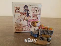 Wee Forest Folk Market Mouse M-150 (Retired) William Petersen WithBOX