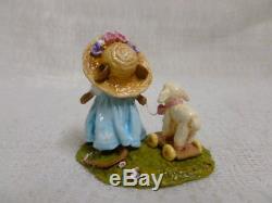 Wee Forest Folk Mary's Little Lamb Easter Edition M-445b Retired