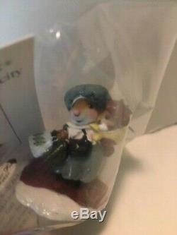 Wee Forest Folk Mice Bustling with Baby M-430 mouse retired limited edition NEW