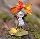 Wee Forest Folk Miniature Figurine M-493 Fall Fling