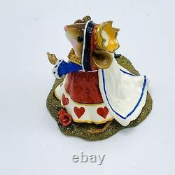 Wee Forest Folk Miniature Figurine Queen of Hearts Alice in Wonderland Retired
